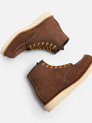 Red Wing 8836 Men's 6-Inch Classic Moc in Chocolate Muleskinner Leather
