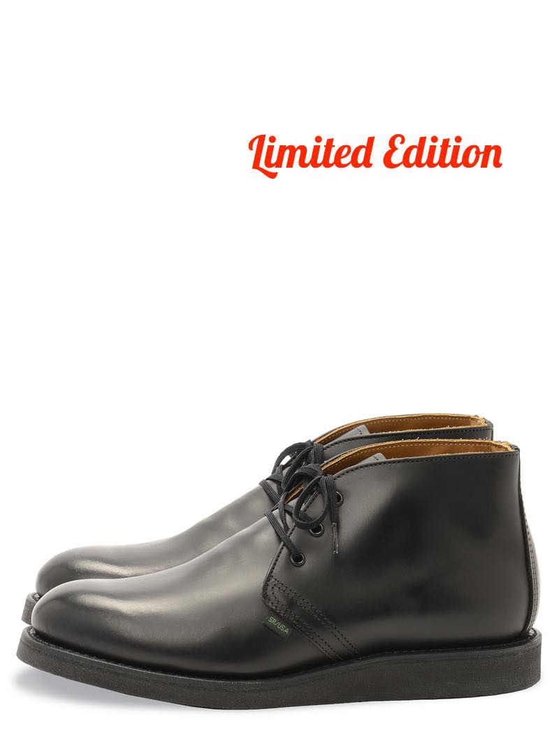 Red Wing 9196 Postman Chukka Black Chaparral