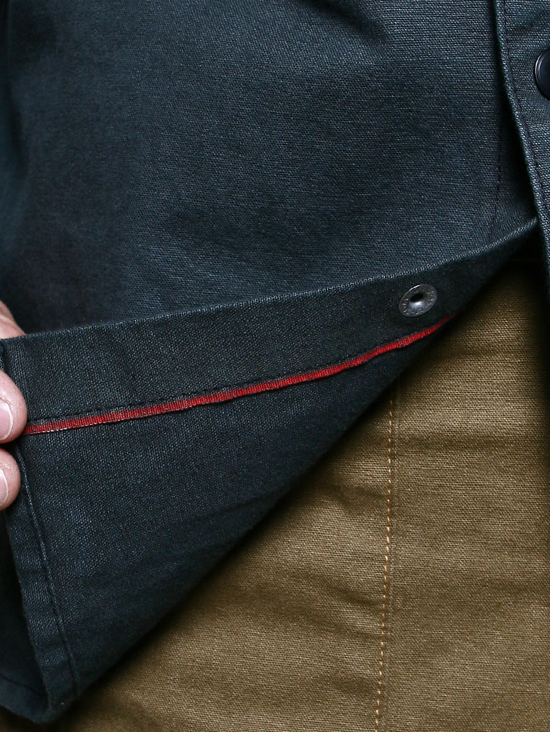 Rogue Territory Ash Dyed Canvas Work Shirt