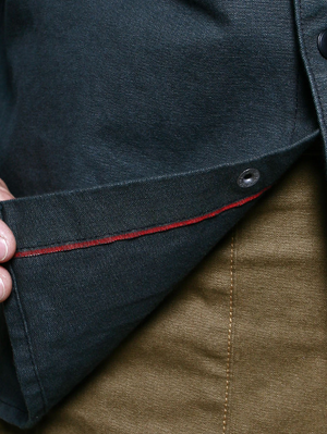 Rogue Territory Ash Dyed Canvas Work Shirt