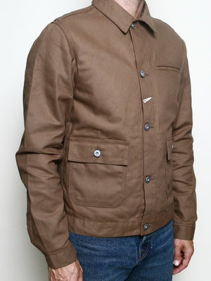 Rogue Territory Brown Ranger Waxed Jacket