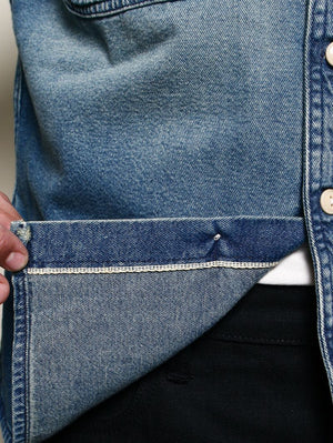 Rogue Territory Field Shirt Washed Out Indigo