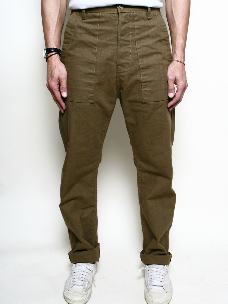 Rogue Territory Golden Brown Dyed Fatigue Pants - Mildblend Supply Co Rogue Territory Golden Brown Dyed Fatigue Pants - Mildblend Supply Co