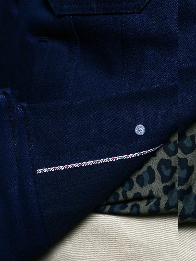 Rogue Territory Indigo Black Cruiser Jacket