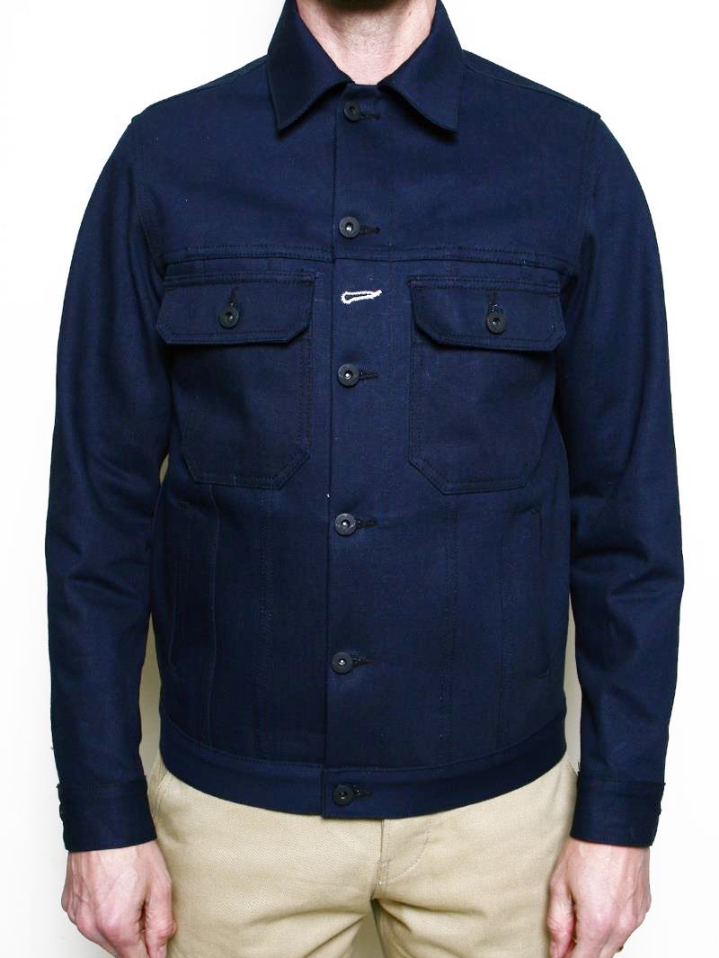 Rogue Territory Indigo Black Cruiser Jacket