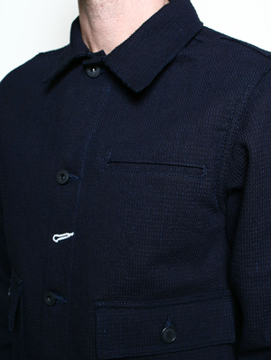 Rogue Territory Indigo Sashiko Ranger Jacket