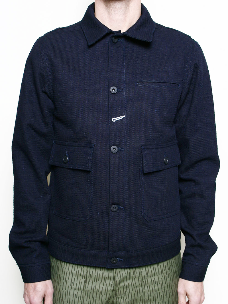 Rogue Territory Indigo Sashiko Ranger Jacket - Mildblend Supply Co