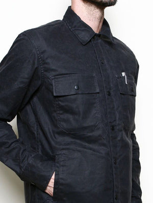 Rogue Territory Patrol Shirt Waxed Canvas Grey