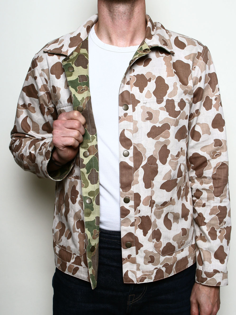 Rogue Territory Reversible Field Shirt Frog Camo