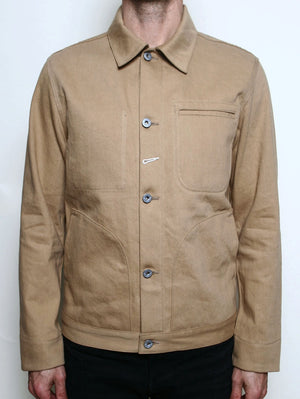 Rogue Territory Tan  Supply Jacket Rinsed Selvedge Denim