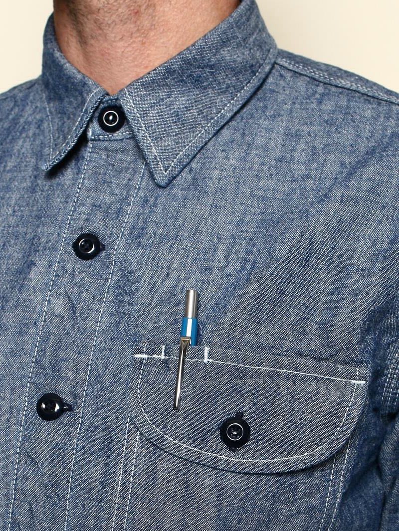 Rogue Territory Work Shirt Rinsed Chambray
