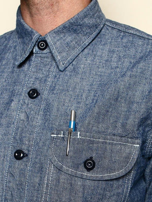 Rogue Territory Work Shirt Rinsed Chambray