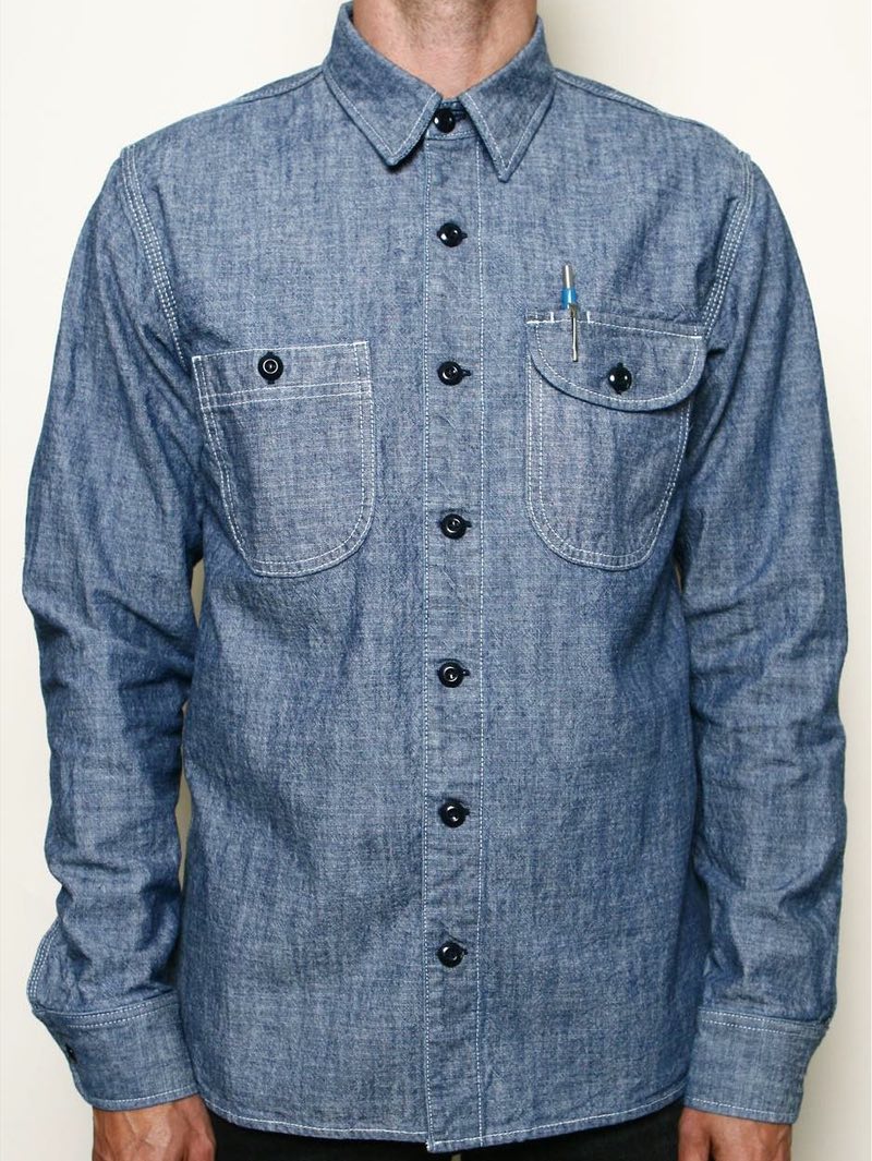 Rogue Territory Work Shirt Rinsed Chambray