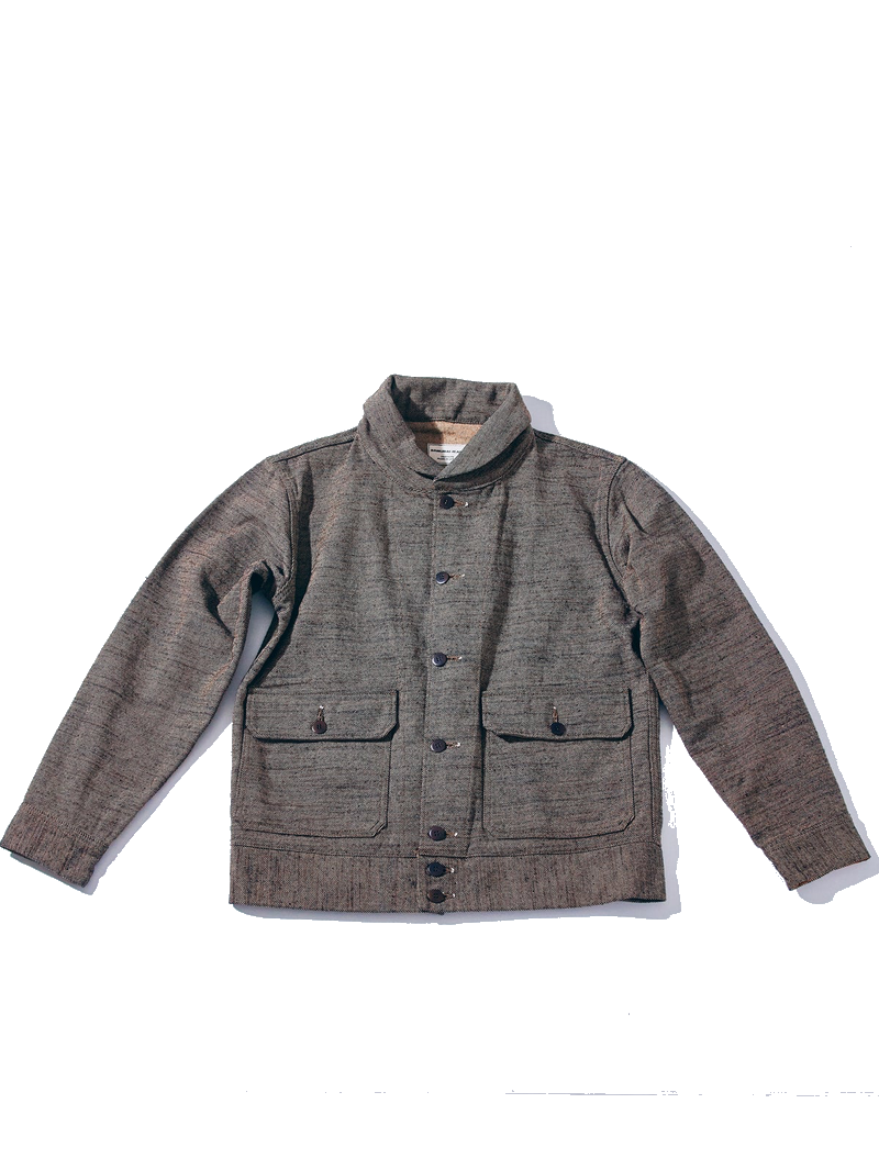 Samurai Jeans Black Elemental Flannel Jacket