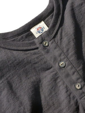 Samurai Jeans Kuromame Henley T-Shirt