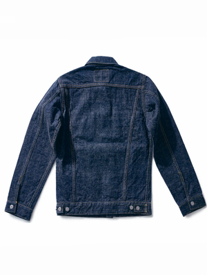 Samurai Jeans S0553XX Otokogi 15oz Type 3 Denim Jacket Indigo Samurai Jeans S0553XX Otokogi 15oz Type 3 Denim Jacket Indigo