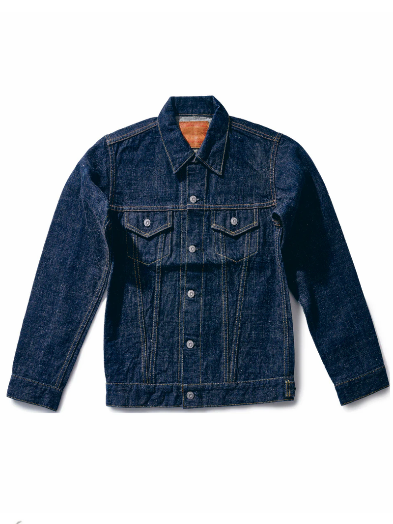 Samurai Jeans S0553XX Otokogi 15oz Type 3 Denim Jacket Indigo Samurai Jeans S0553XX Otokogi 15oz Type 3 Denim Jacket Indigo