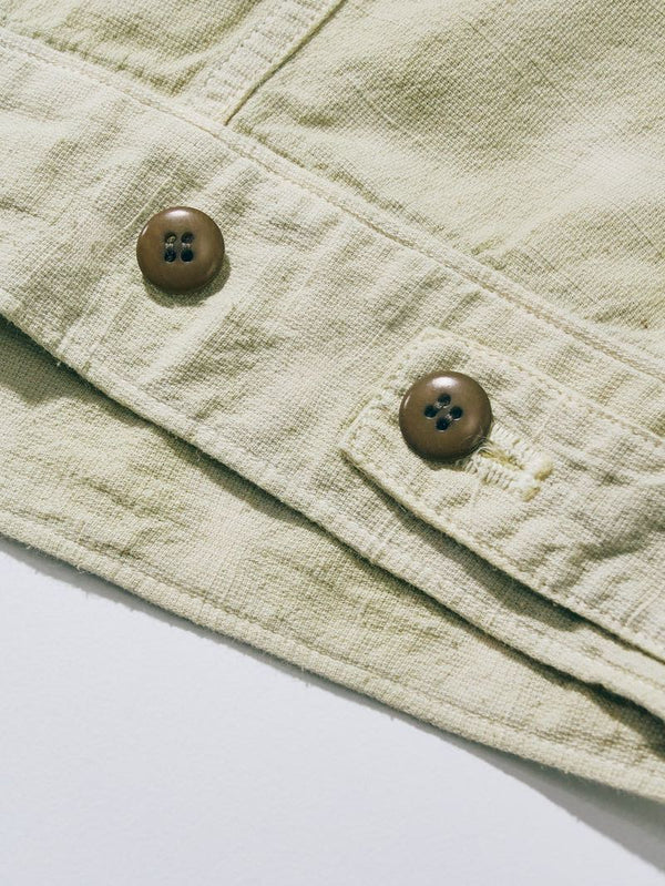 Samurai Jeans SJTKJ26-AT Green Tea Tropical Weather Trucker Jacket