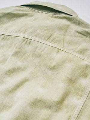 Samurai Jeans SJTKJ26-AT Green Tea Tropical Weather Trucker Jacket