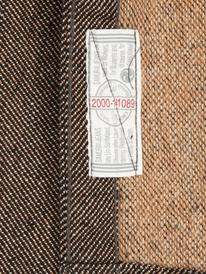 Samurai Jeans SMN25-01 Black Elemental Flannel Shirt