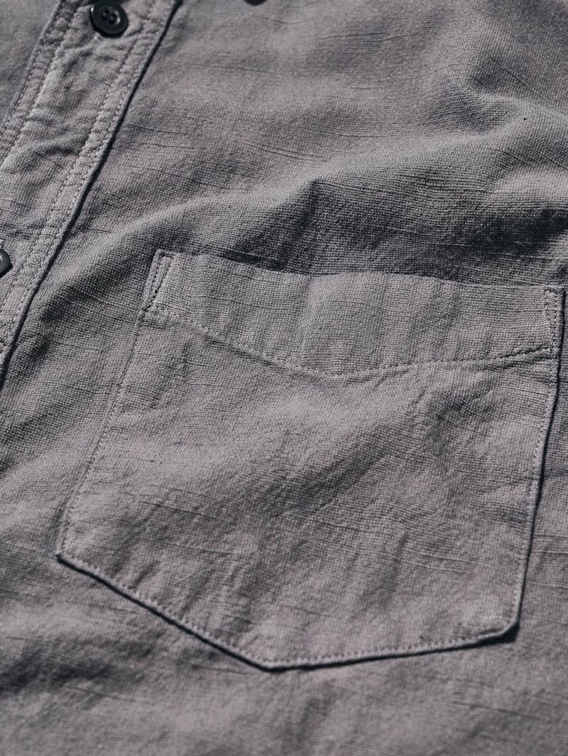 Samurai Jeans SSS26-ATC Charcoal Tropical Weather Long Sleeve