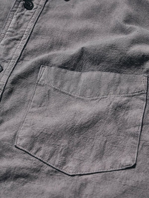 Samurai Jeans SSS26-ATC Charcoal Tropical Weather Long Sleeve Shirt