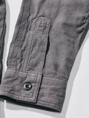 Samurai Jeans SSS26-ATC Charcoal Tropical Weather Long Sleeve Shirt