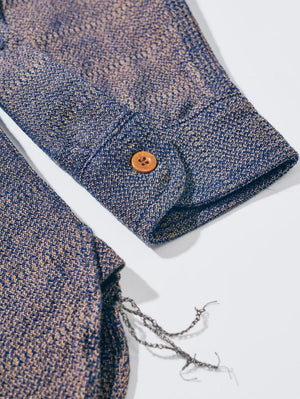 Samurai Jeans SSS26-KSK Kanoko Aimadara Work Shirt
