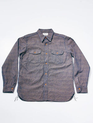 Samurai Jeans SSS26-KSK Kanoko Aimadara Work Shirt