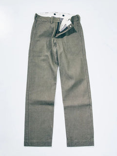 Samurai Jeans SWC300WP-HB Olive 13oz 