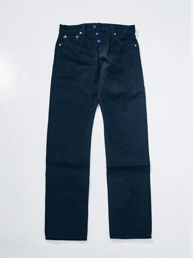 Samurai Jeans S0510XX-BOB (Aoki Tachikage 15oz Black-on-Blue 510
