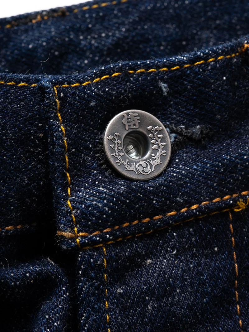 Samurai S211AX 18oz Slubby AI "Benkei" Jeans Relaxed Tapered Fit