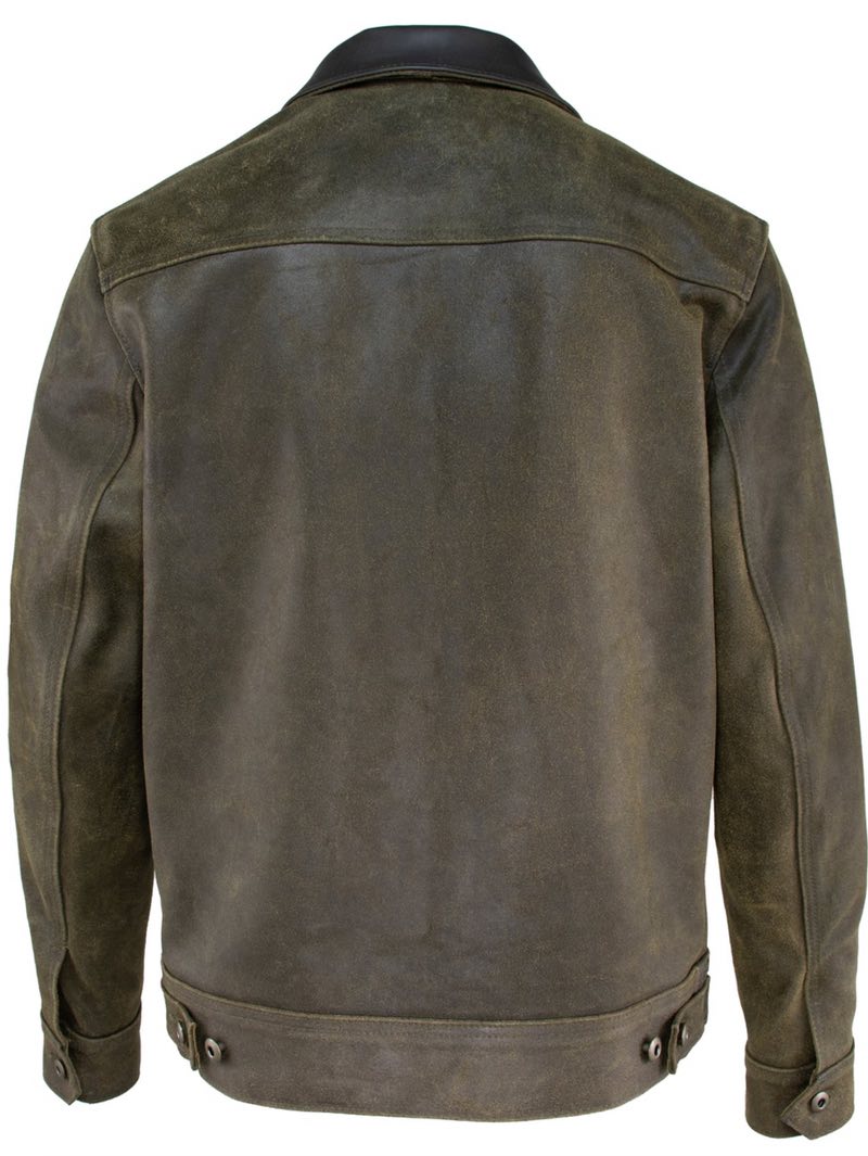 Schott 371 SUEDED COWHIDE UNLINED DELIVERY JACKET