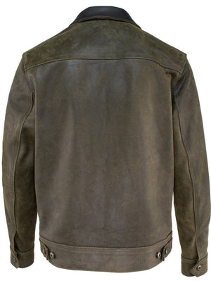 Schott 371 SUEDED COWHIDE UNLINED DELIVERY JACKET