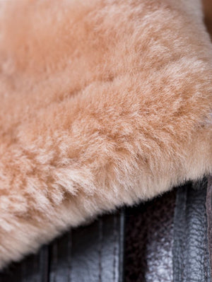 Schott Classic B-3 Sheepskin Leather Bomber Jacket