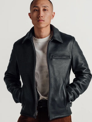 Schott P693 Horween Deer-Touch Cowhide Jacket