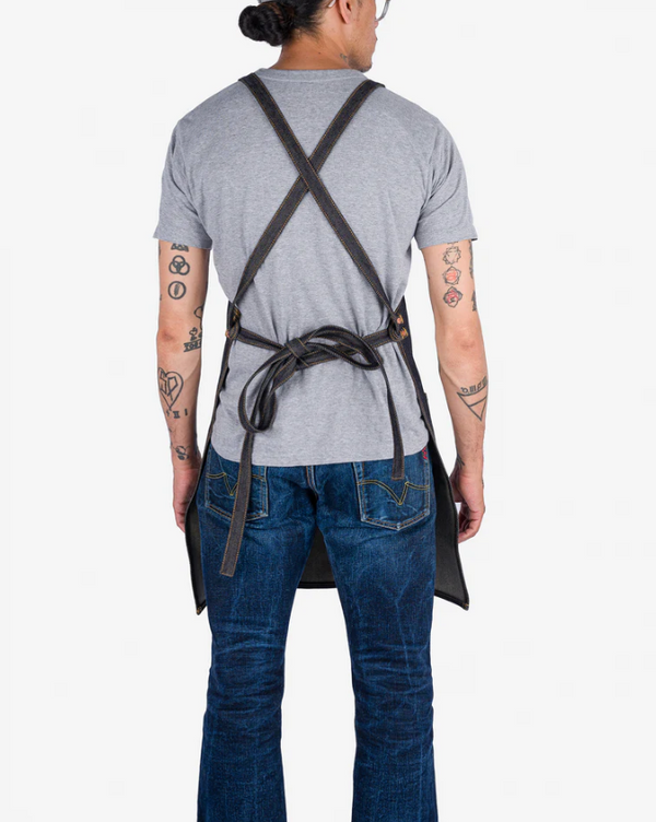 Iron Heart Denim IHG-056-IND 21oz Selvedge Denim Apron - Indigo