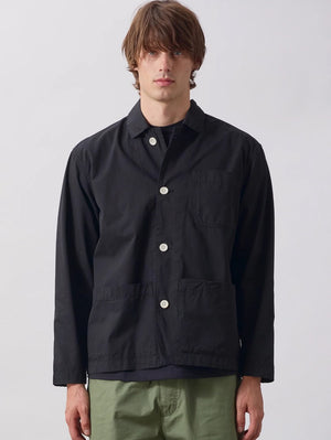 Service Works Black Tech Twill Easy Chef Shirt
