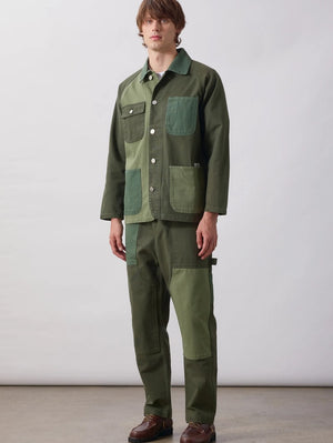 Service Works Olive Patchwork Coverall 2.0