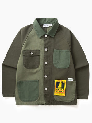 Service Works Olive Patchwork Coverall 2.0