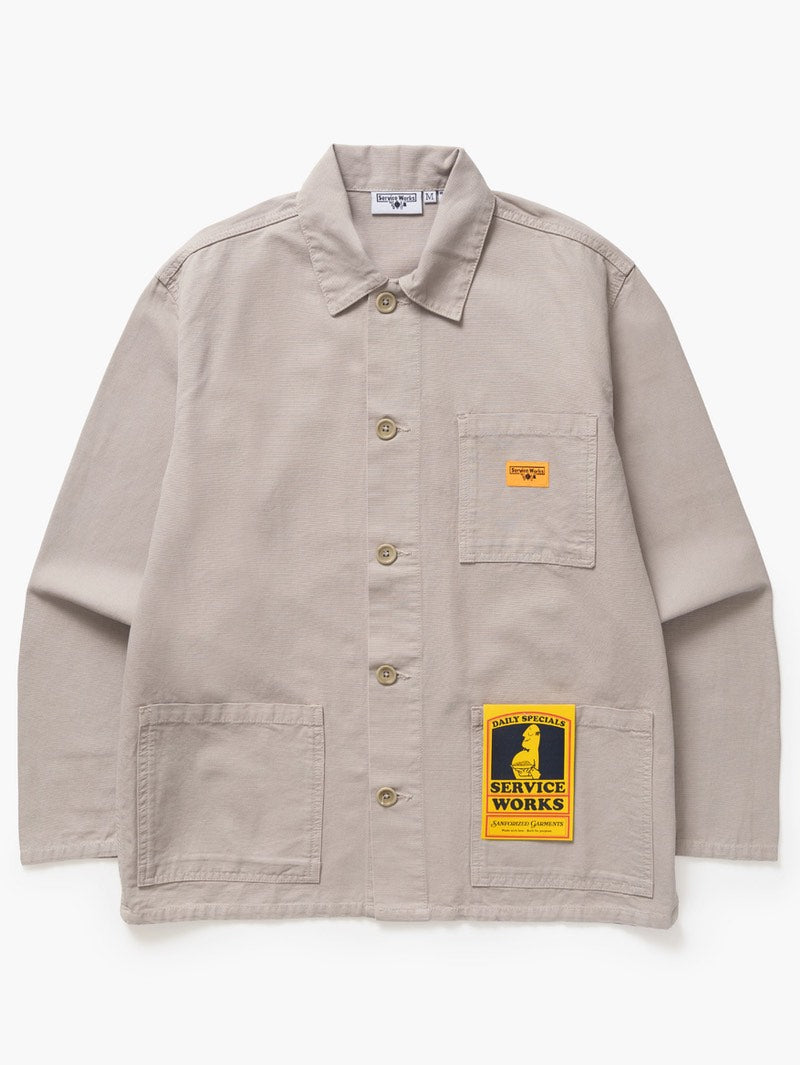 Service Works Stone Classic Chore Shirt