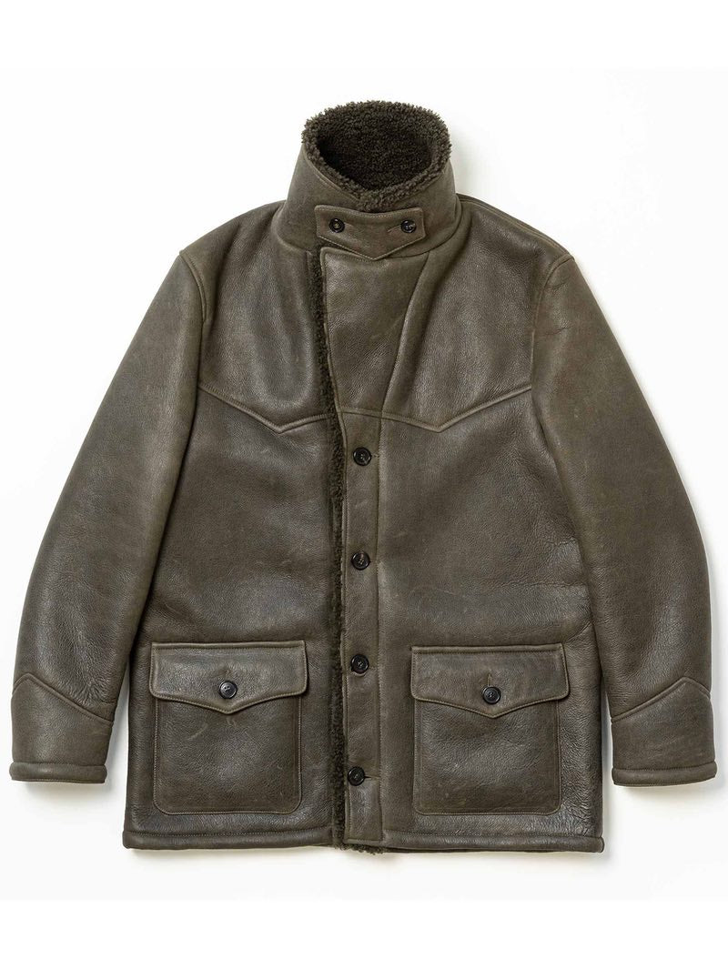 Shangri-La Heritage "Ranch" Muschio Shearling Coat