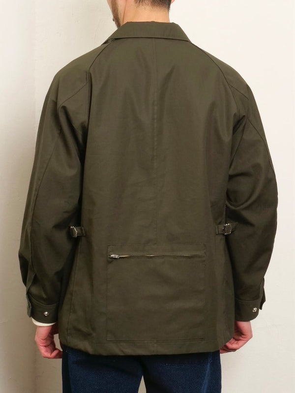 ジャケット・アウター soundman 40s British motorcycle coat 40 SoundmanKinkOliveBritishCyclin