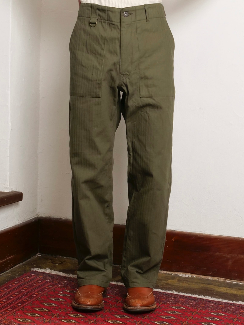 Soundman Olive Green Old Baker  Pants