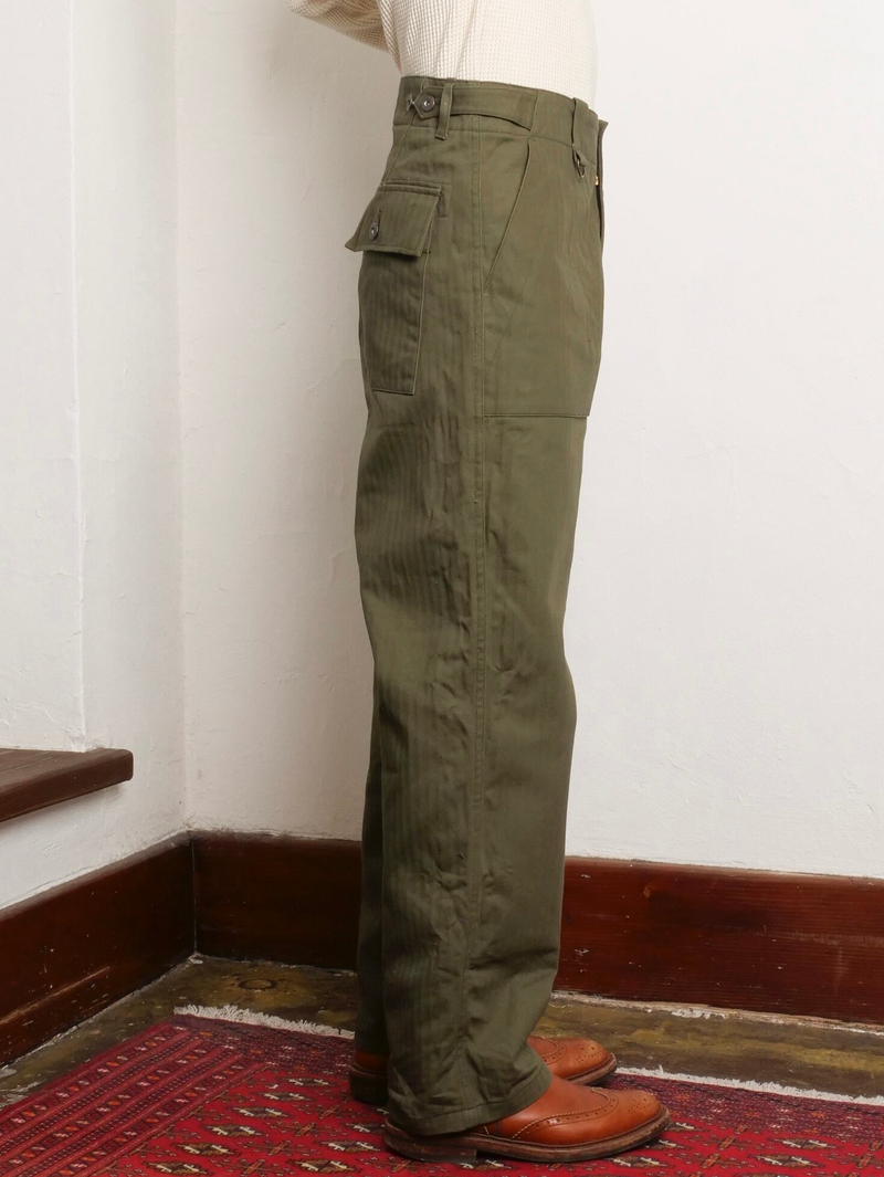 Soundman Olive Green Old Baker  Pants