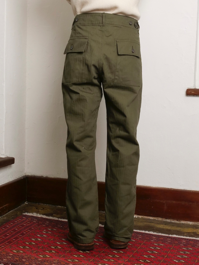 Soundman Olive Green Old Baker  Pants