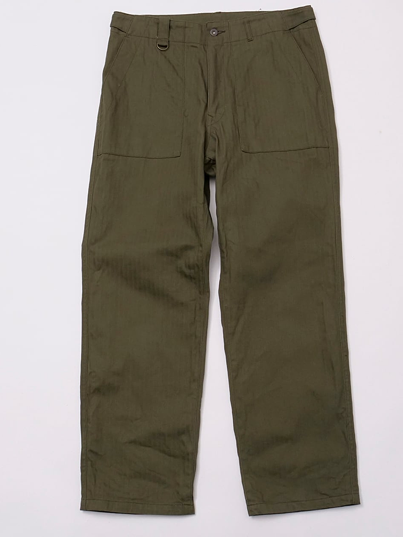 Soundman Olive Green Old Baker  Pants
