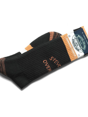 Stevenson Overalls Black Athletic Socks