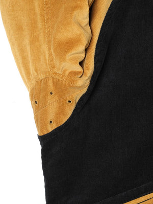 Stevenson Overalls Black X Mustard Golden Era Athletic - GA1 Jacket