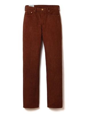 Studio D'Artisan 1914W Brown Amami Oshima Mud-Dyed Sashiko Jeans